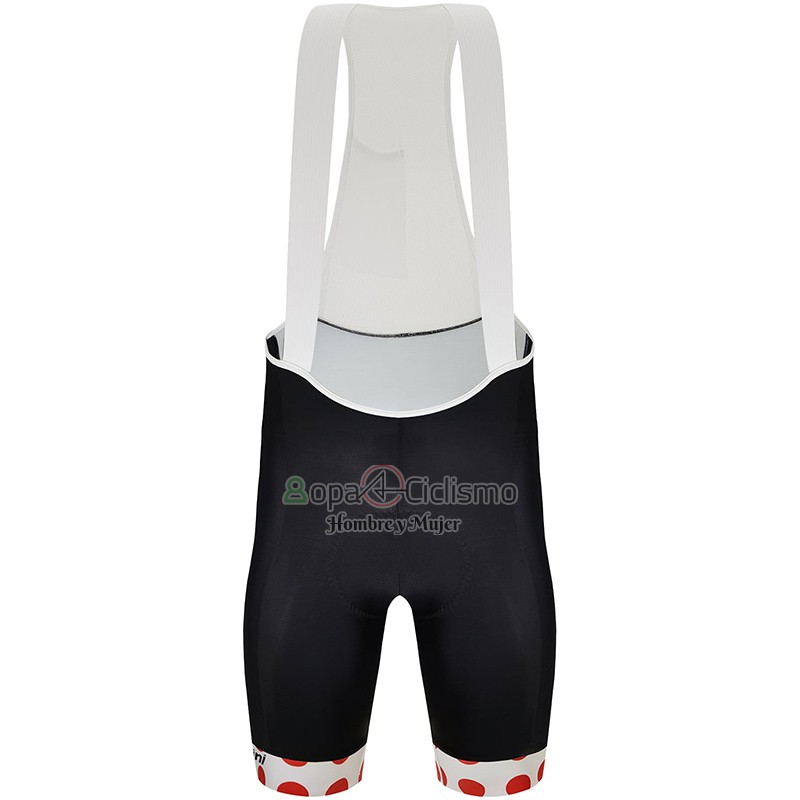 Tour DE Francia Ropa Ciclismo Culotte Corto 2023 Hombre Mangas Cortas Rojo